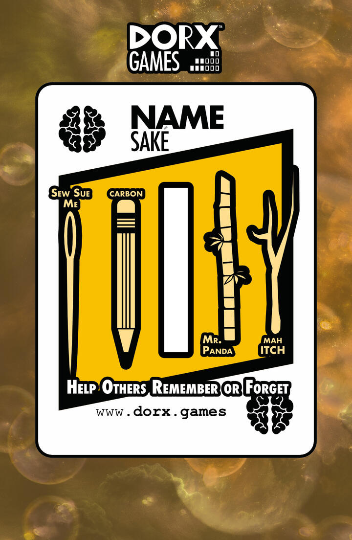 "Name Saké" Rulebook Cover Name Saké